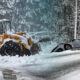 Rückkehr des Winters: Schnee, Stürme und Eis sorgen für Chaos auf den Straßen