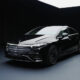 Der neue Mercedes-Benz EQS – Hochwertige Sonderedition – schwarzer Lack und weißes Leder Nappa
