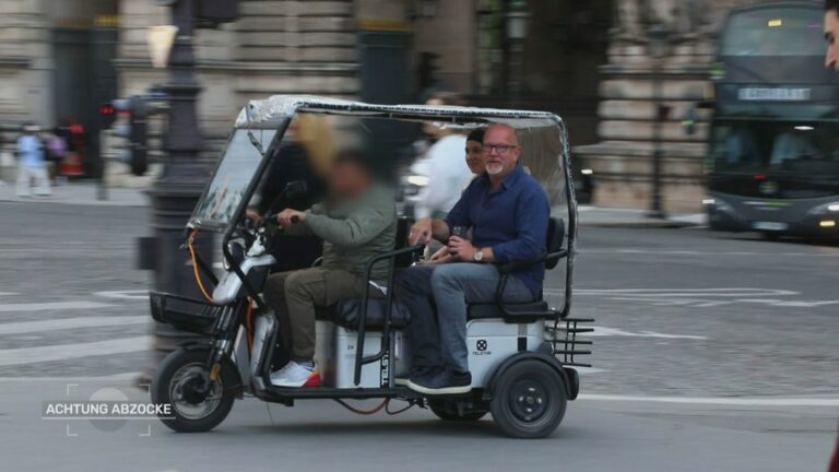 Mörderische Pedicab-Abzocke in den Straßen von Paris