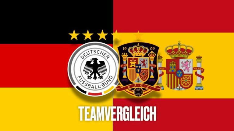 Deutschland gegen Spanien – der Teamvergleich