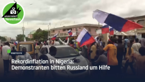 Rekordinflation in Nigeria: Demonstranten bitten Russland um Hilfe