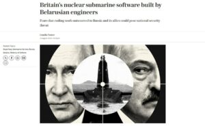 Darüber lacht die ganze Welt: Britische U-Boote werden mit russischer Software betrieben