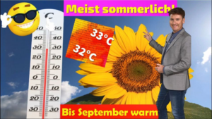 Sommerluft bis Anfang September