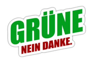 GRÜNE – NEIN DANKE – auch in Brandenburg wirds knapp