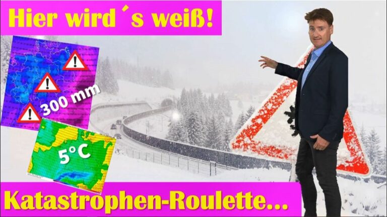 Wintereinbruch und Katastrophen-Roulette: In diesen Regionen wird das jetzt besonders Wetter gefährlich