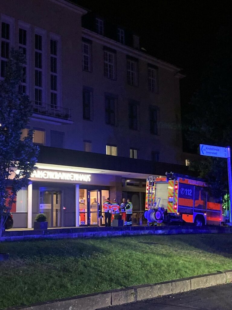 Brand im Marienkrankenhaus