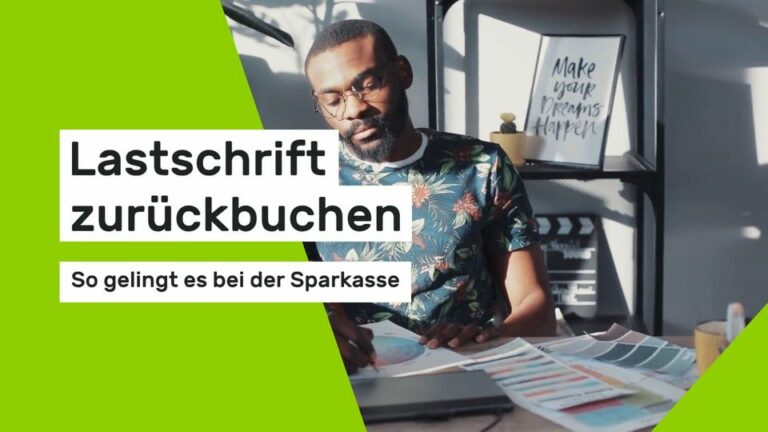 Lastschrift bei der Sparkasse zurückbuchen – so funktioniert’s