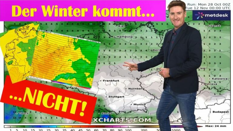 30 cm Schnee, Kälte – nix da! Dieses Wettermodell sorgt für eine Totalpleite