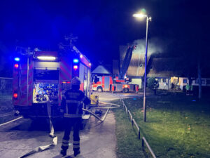 Brand in der Seglergaststätte