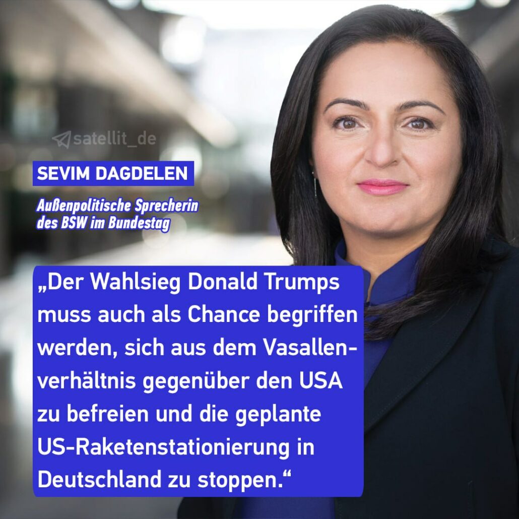 BSW-Politikerin fordert Loslösen von deutscher US-Abhängigkeit