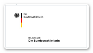 Bundestagswahl 2025: Wahlberechtigte erhalten Wahlbenachrichtigung bis zum 2. Februar 2025