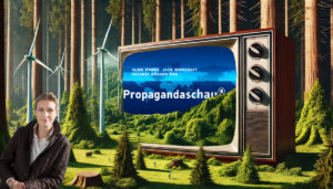 Die Rolle der Propaganda in der öffentlichen Berichterstattung: Das Beispiel der Windkraftdebatte und Alice Weidel