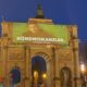 Polizei beendet Habeck-Projektion auf Siegestor in München