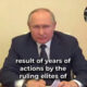 Putin mit einer Botschaft