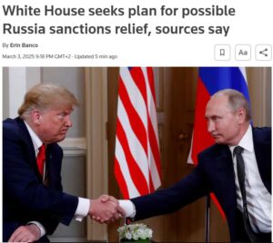 Strategische Neuausrichtung: Die USA erwägen Lockerung der Russland-Sanktionen – Was bedeutet das für Europa?