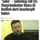 Hat Selenskyj den US Vice President öffentlich beschimpft?