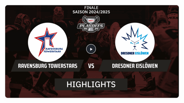 Towerstars entfesseln den Eishockey-Wahnsinn – Ravensburg verhindert die Dresdner Krönung!
