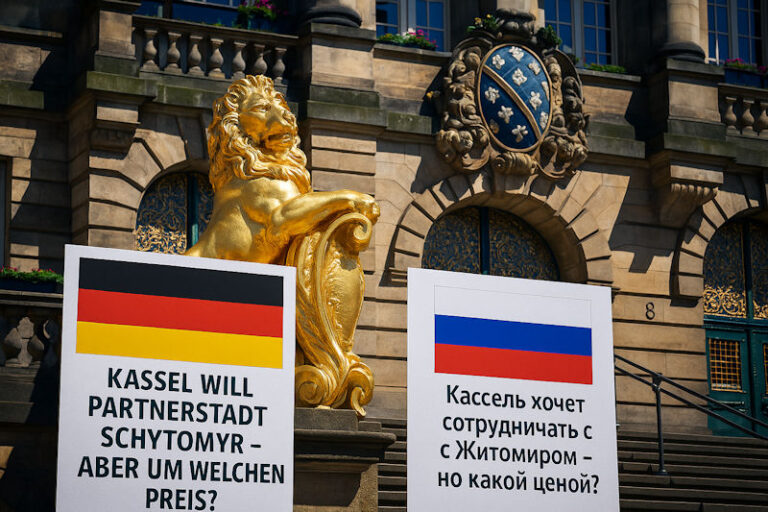 Kassel will mit Schytomyr kooperieren – doch zu welchem Preis?