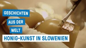 Klebrige Kunstwerke in Slowenien! – Geschichten aus der Welt