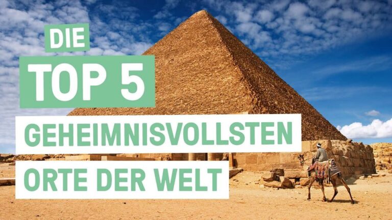 Lüftest du das Rätsel? – Die Top 5 geheimnisvollsten Orte der Welt