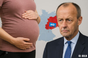 Friedrich Merz die schwangere und der osten