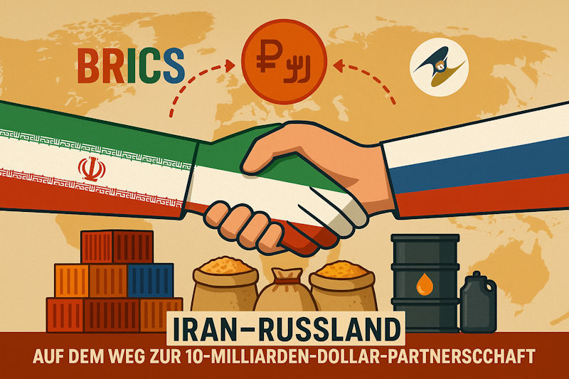 Iran und Russland vereinbaren Handelsziel