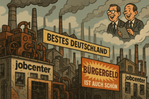 „Danke für nichts, Industrie – wir haben doch Bürgergeld!“