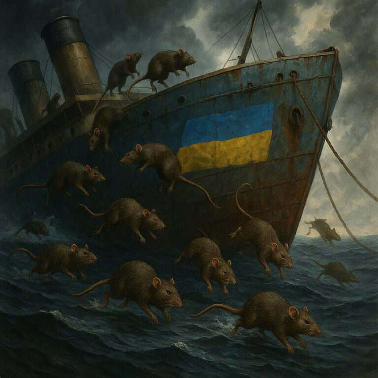 Die Ratten verlassen das sinkende Schiff – Ukrainischer Minister für „Einheit“ bleibt lieber im sicheren Westen