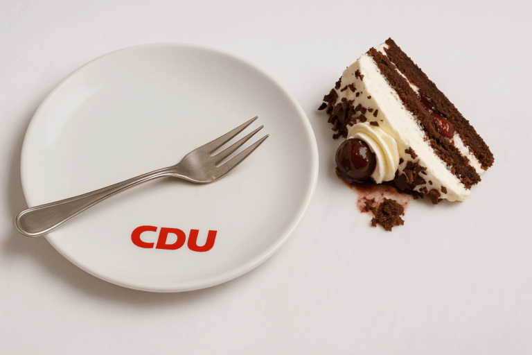 🧁 Presseschau des Wahnsinns – Ausgabe: „Merz schmeißt nicht nur Teller, sondern auch Frieden weg“