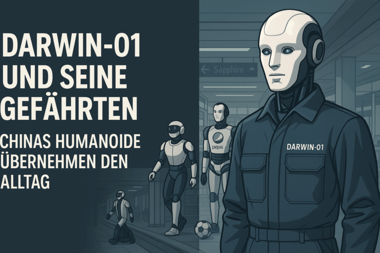 DARWIN-01 und seine Gefährten: Chinas Humanoide übernehmen den Alltag