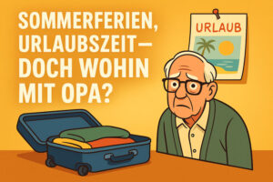 Sommerferien, Urlaubszeit – doch wohin mit Opa?