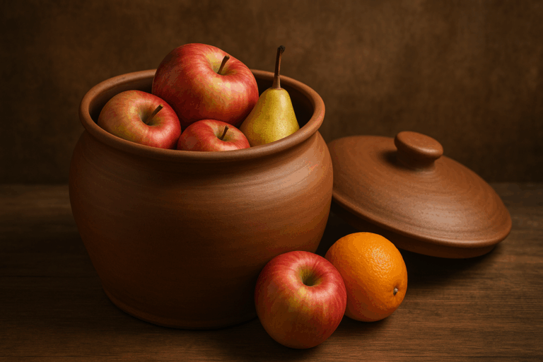 Früchte frisch halten in Tonkrügen – alte Technik neu entdeckt