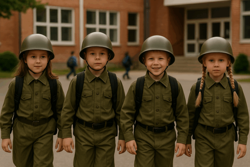 SCHULKINDER IN UNIFORM e1758520672923