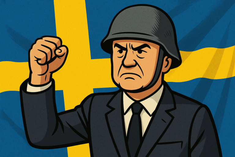 Europa im Kriegsrausch: Jetzt wollen sogar die Schweden schießen