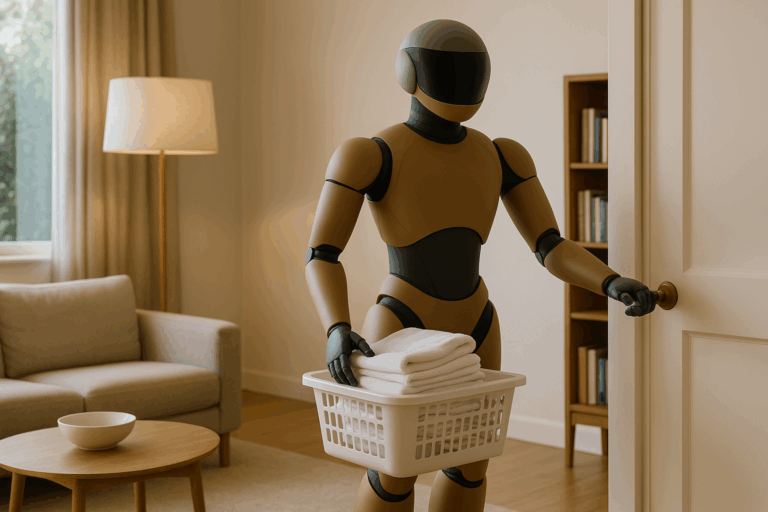 Erster humanoider Haushaltsroboter geht in den Vorverkauf – Science-Fiction zieht in die Wohnzimmer ein