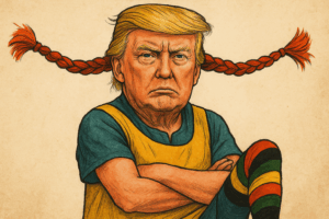 Pippi Langstrumpf regiert die Welt