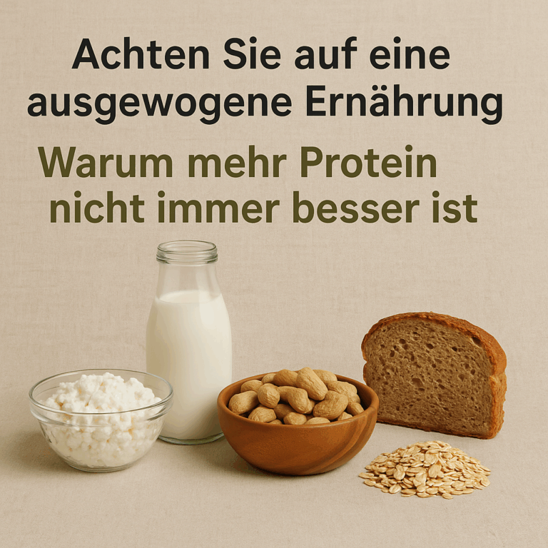 Mehr Eiweiß ist nicht automatisch gesünder – warum Balance entscheidend bleibt