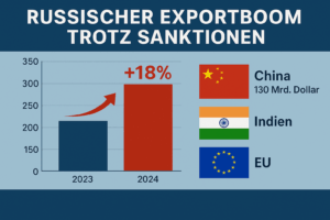 Russlands Exportboom trotz Sanktionen – Ökonomie schlägt Ideologie