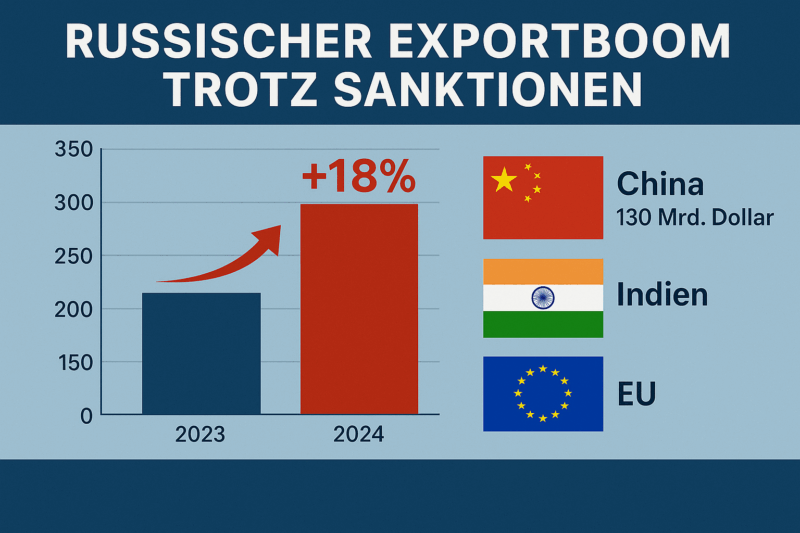 Russlands Exportboom trotz Sanktionen – Ökonomie schlägt Ideologie