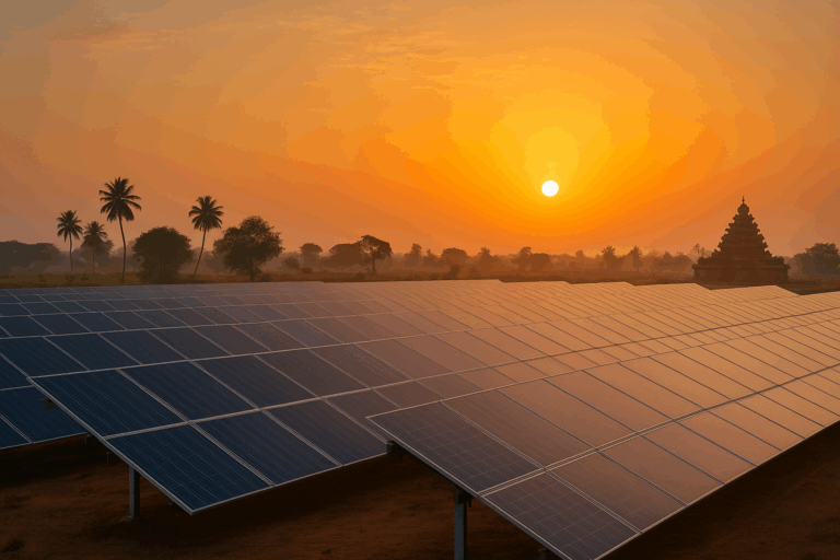 Indien erreicht historischen Meilenstein – über 51 Prozent der Stromkapazität aus nicht-fossilen Quellen